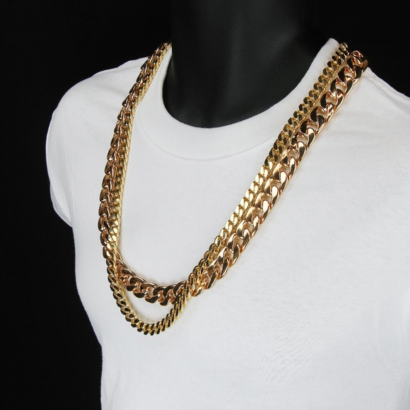 Men's Chain Necklace Set